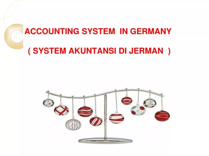 accounting system in germany system akuntansi di jerman