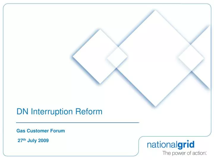 dn interruption reform
