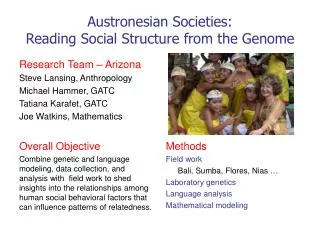 Austronesian Societies: Reading Social Structure from the Genome