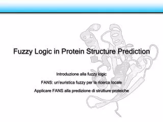 fuzzy logic in protein structure prediction