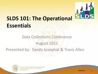 SLDS 101: The Operational Essentials