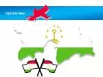Tajikistan Map - slide 1