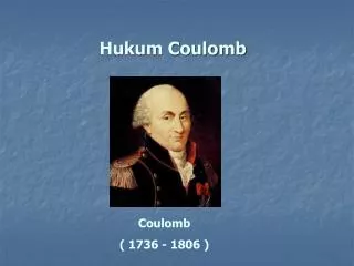 hukum coulomb