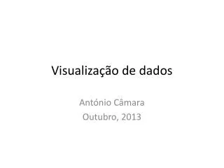 visualiza o de dados
