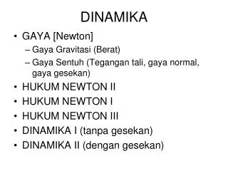 dinamika