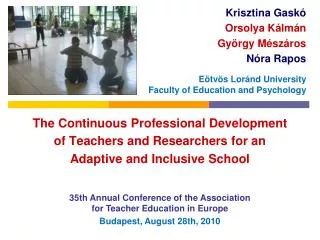 35th Annual Conference of the Association for Teacher Education in Europe