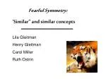 Exploring Similarity and Asymmetry in Conceptual Frameworks - slide 1