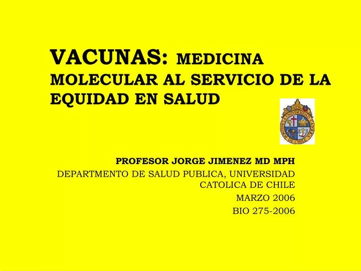 vacunas medicina molecular al servicio de la equidad en salud