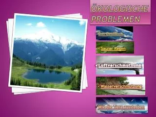 kologische problemen