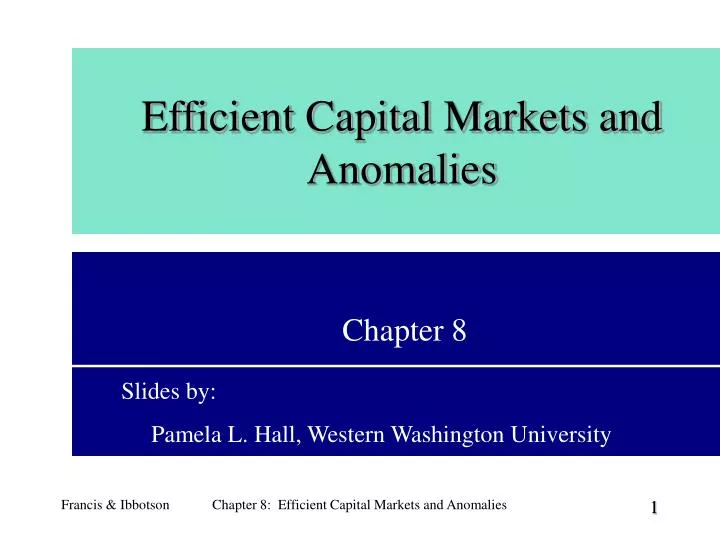 Western Capital Markets