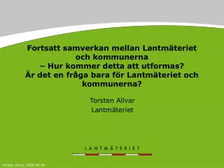 torsten allvar lantm teriet