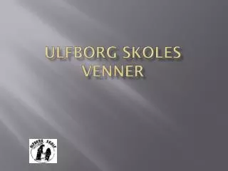 ulfborg skoles venner