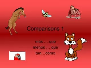 comparisons 1