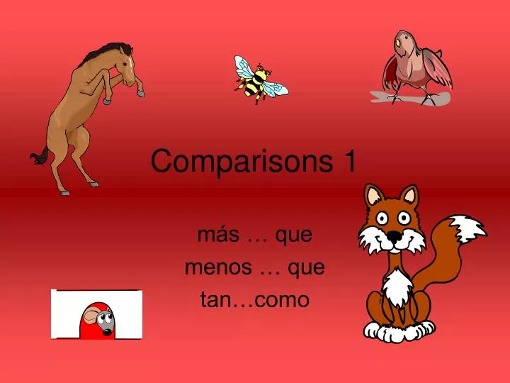 comparisons 1