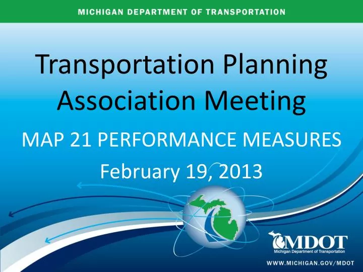 transportation planning association meeting