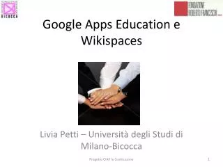 google apps education e wikispaces