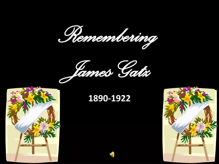 remembering james gatz