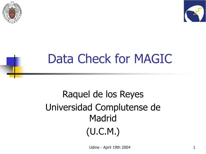 data check for magic