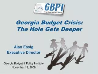 Georgia Budget Crisis: The Hole Gets Deeper