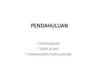 pendahuluan