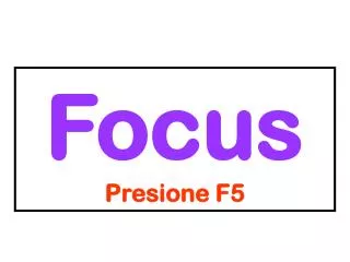 focus presione f5