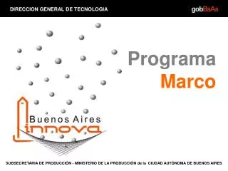 programa marco