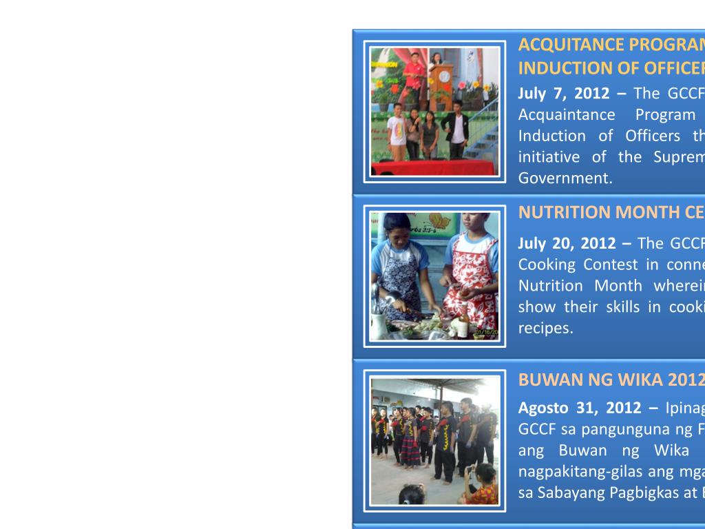 PPT - ACQUITANCE PROGRAM AND INDUCTION OF OFFICERS PowerPoint ...