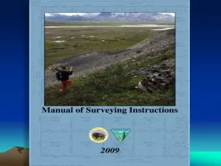 Manual of Surveying Instructions (2009)