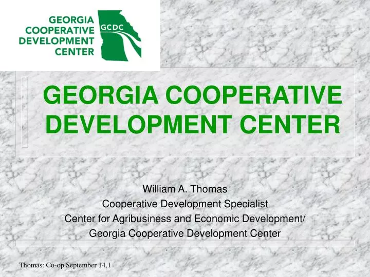 georgia cooperative development center