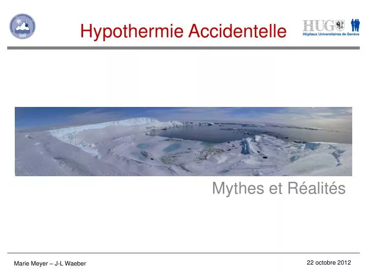 hypothermie accidentelle