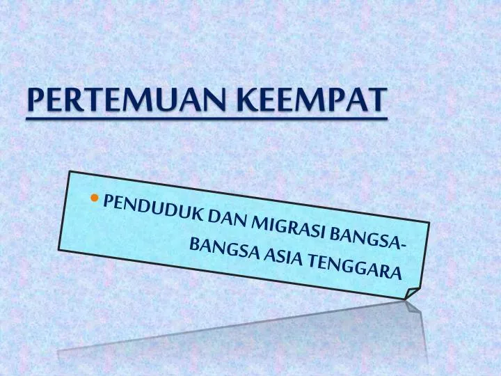 pertemuan keempat