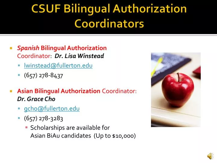 csuf bilingual authorization coordinators