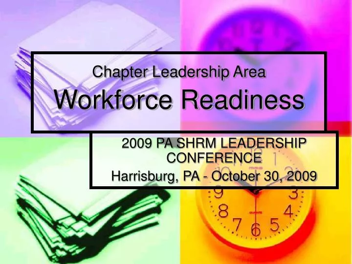 chapter leadership area workforce readiness
