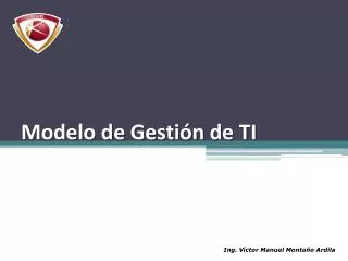 modelo de gesti n de ti