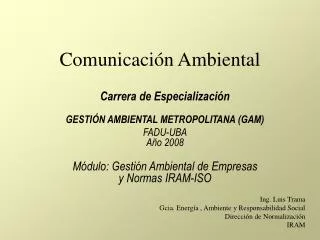 comunicaci n ambiental