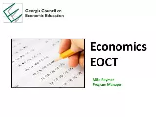 Economics EOCT