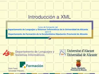 introducci n a xml