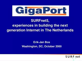 SURFnet5, experiences in building the next generation Internet in The Netherlands
