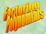 Factoring - slide 1