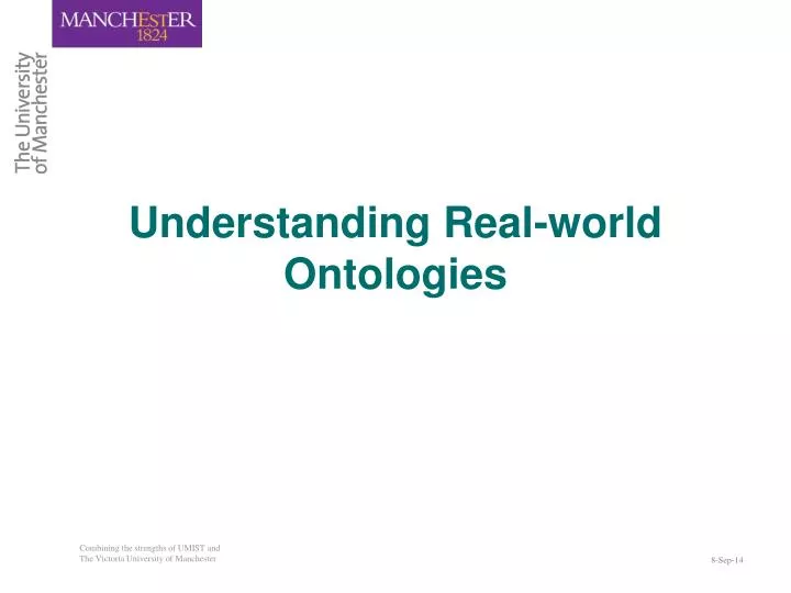 understanding real world ontologies