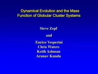 Dynamical Evolution and the Mass Function of Globular Cluster Systems