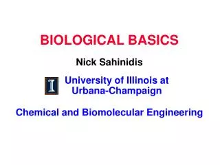 BIOLOGICAL BASICS