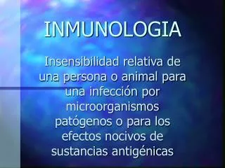 inmunologia