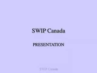 SWIP Canada