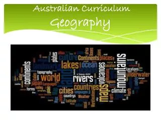 Australian Curriculum Geography