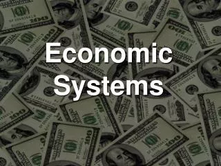 Economic Systems