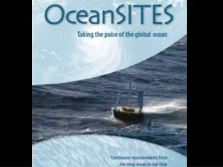 Science applications (monitor, detect, understand and predict) : CO 2 uptake by the ocean