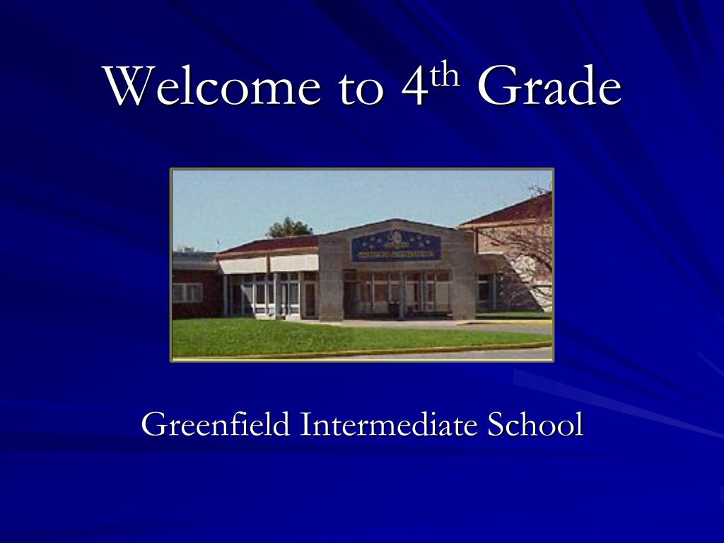 PPT - Welcome to 4 th Grade PowerPoint Presentation, free download - ID ...