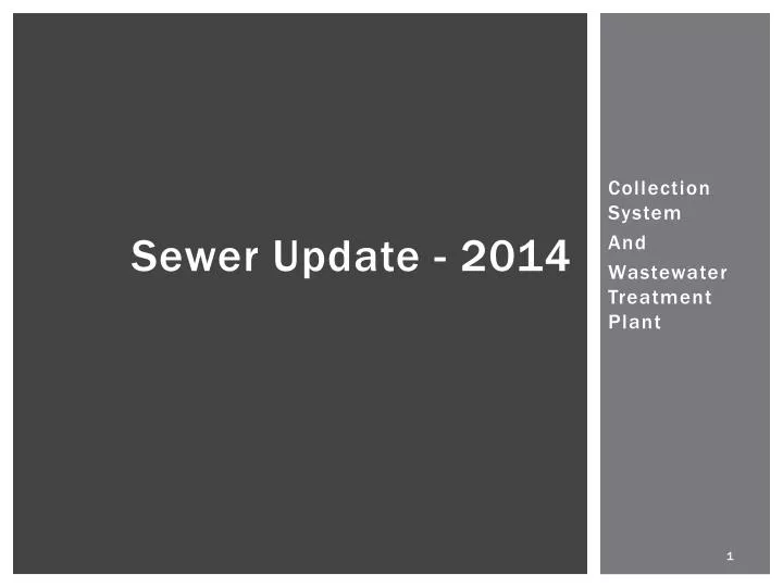 sewer update 2014
