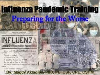 Influenza Pandemic Training